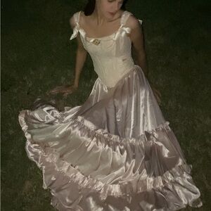 LaceMade Cynthia Corset and Skirt (Worn Once) S/XS